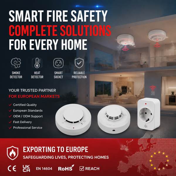 Custom house smoke detector Factory China | South Africa OEM Fire Detection System Export