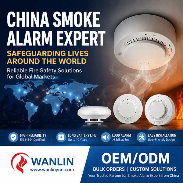 Smart Home Fire Safety for Jordan: Trusted Smoke Alarm OEM Manufacturer in China