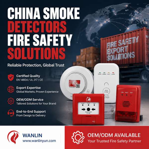 Push Notification Smoke Alarm for Lithuania: Trusted Smoke Alarm OEM Manufacturer in China